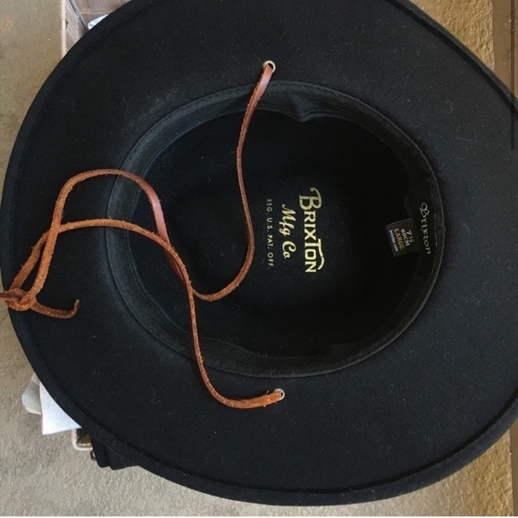 Brixton Black Hat Size Large main image 8
